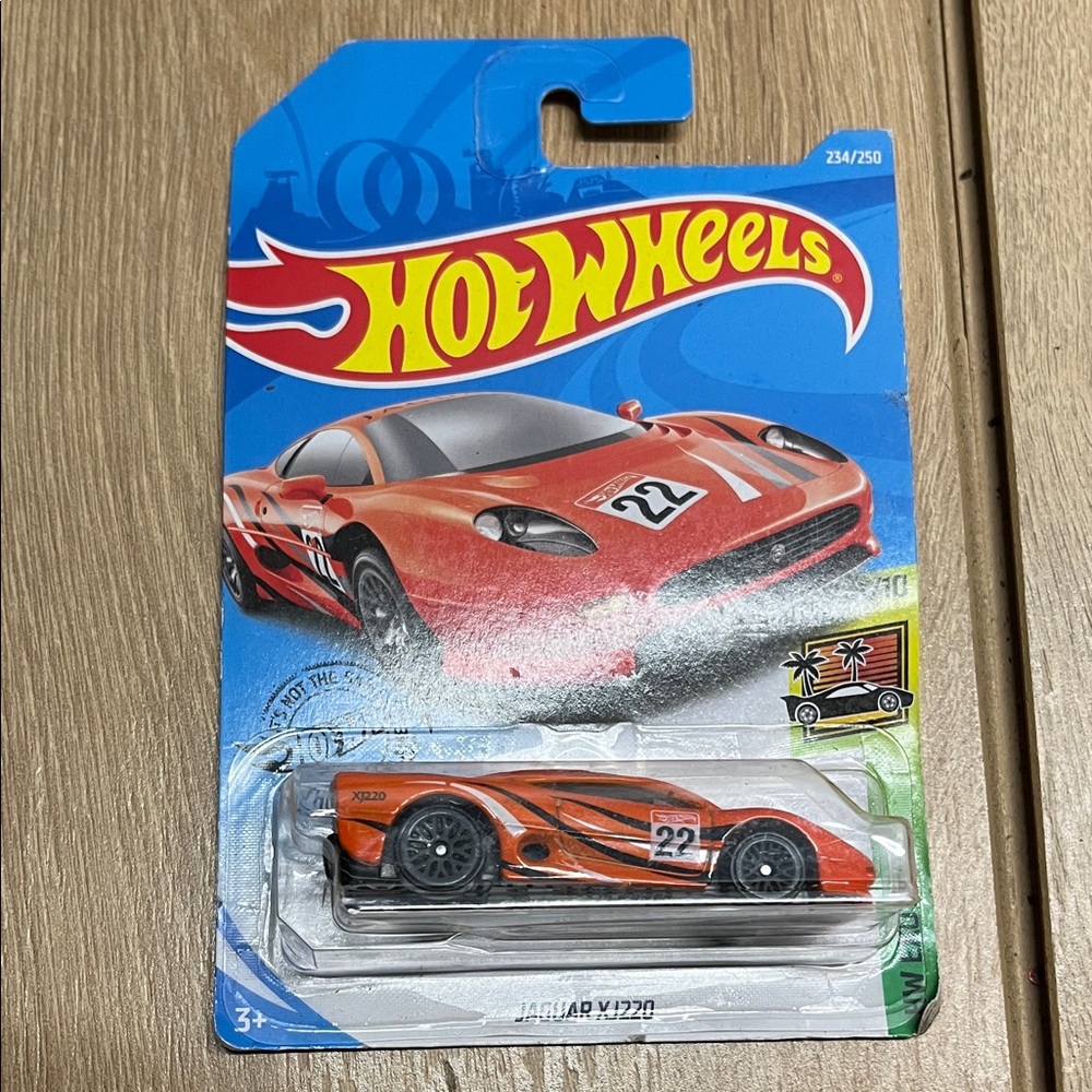Hot Wheels Jaguar XJ220 Die-Cast Car - Striking Orange